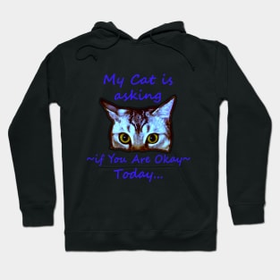 My Cat is Asking if You Are Okay Today Hoodie